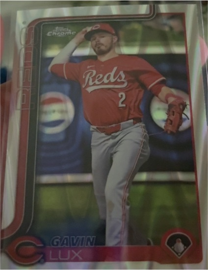 2025 Topps Chrome #237 Gavin Lux — front