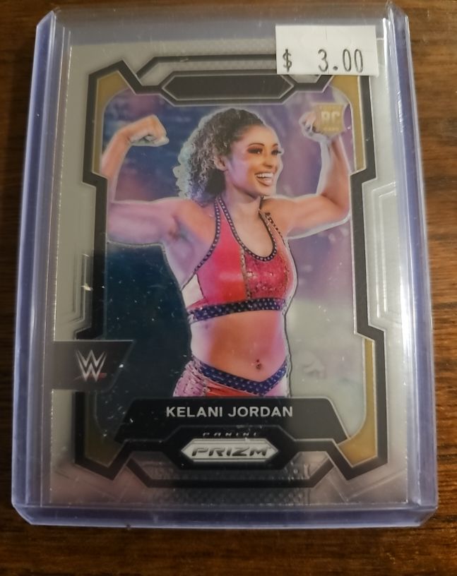 2024 Panini Prizm WWE #127 Kelani Jordan — front