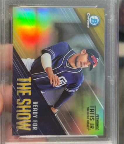 2019 Bowman Chrome #RFTS-10 Fernando Tatis Jr Ready for the Show — front