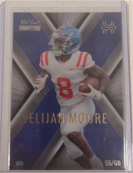 2021 Wild Card Matte #MXP-20 Elijah Moore Rookie — front