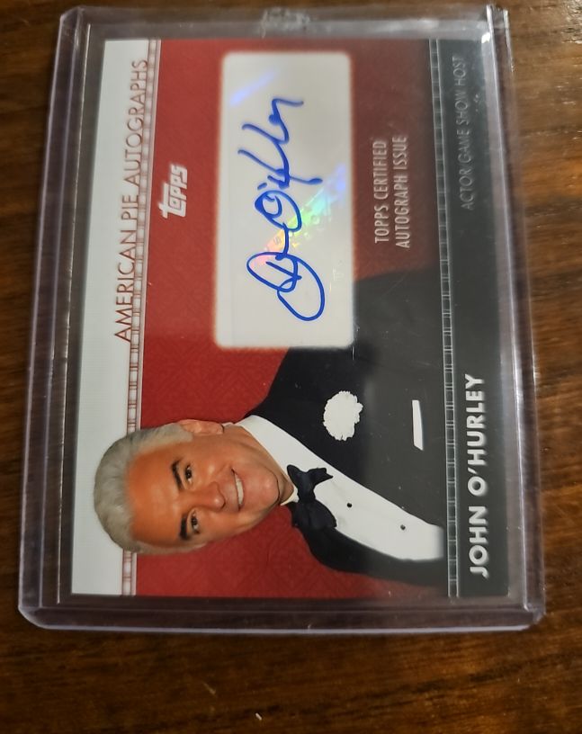 2011 Topps American Pie #APA-10 John O'Hurley — front