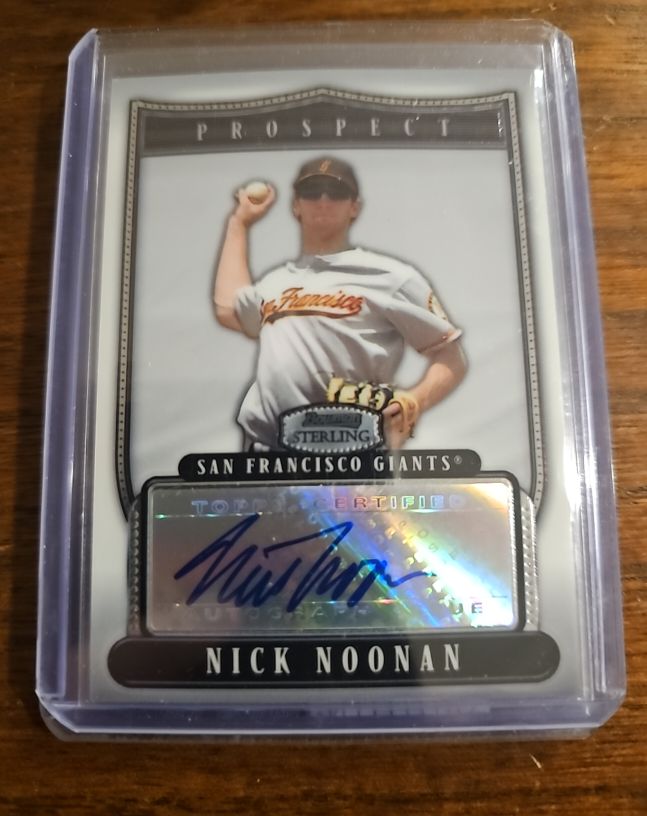2007 Bowman Sterling #BSP-NN Nick Noonan — front