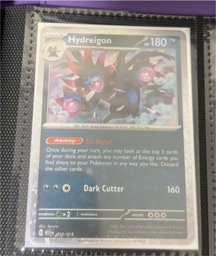 2025 Pokémon McDonald's Promo #010 Hydreigon — front