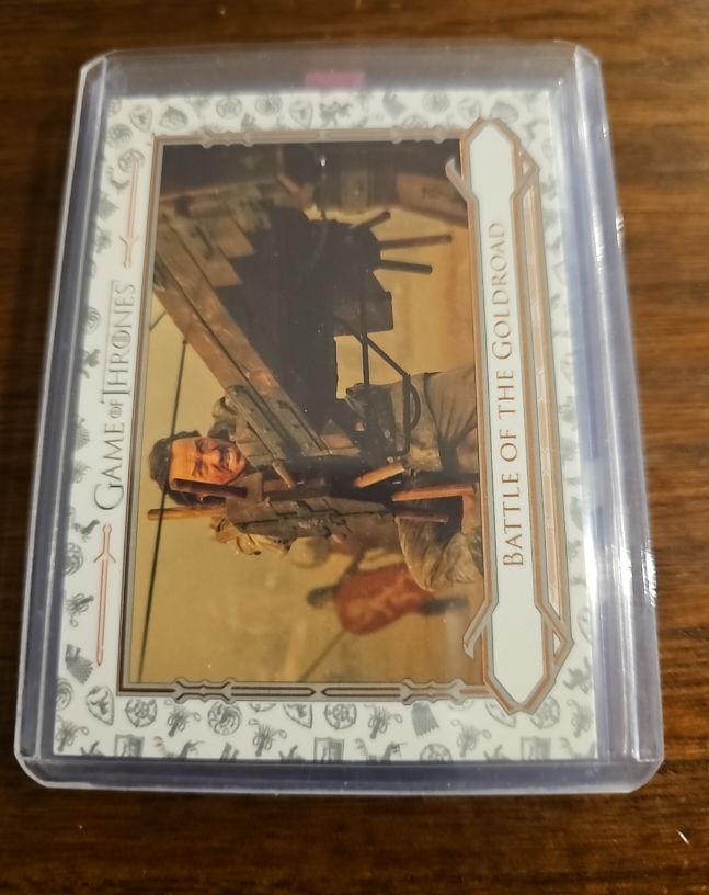 Game of Thrones Battle of the Goldroad Card — front