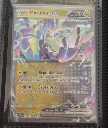 2022 Pokemon TCG Temporal Forces #122 Miraidon ex — front