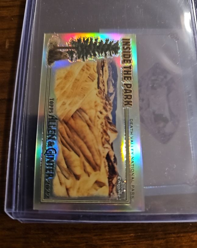 2022 Topps Allen & Ginter Chrome Mini Inside the Park #ITP-26 Death Valley National Park — front