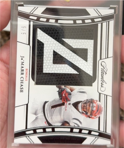 2021 Panini Flawless #5 Ja'Marr Chase — front
