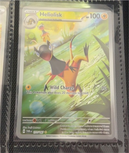 2023 Pokémon SV06: Twilight Masquerade #177/167 Heliolisk — front