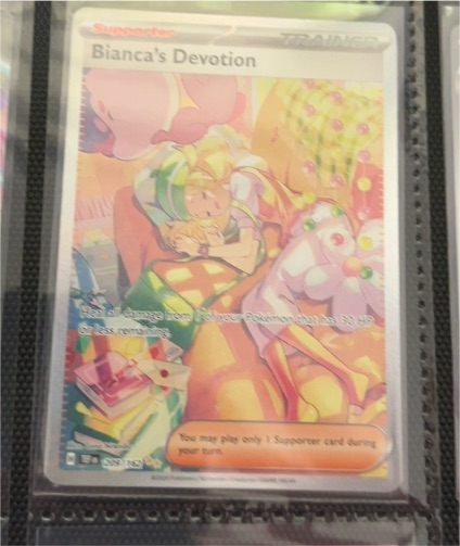2024 Pokémon Scarlet & Violet Temporal Forces #209 Bianca's Devotion — front