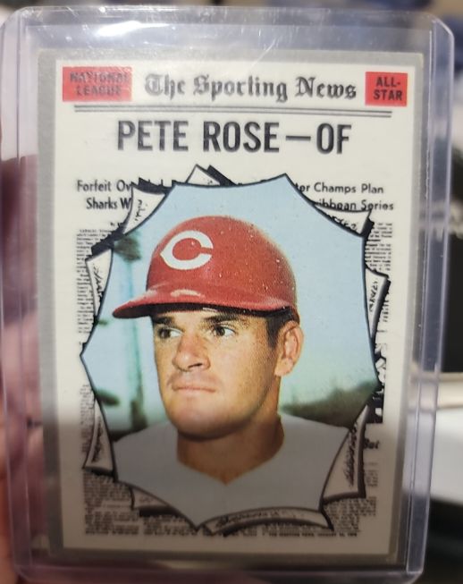 1970 Topps #458 Pete Rose — front