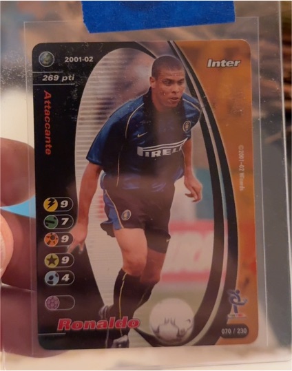 Football Champions Wizards 2001-02 #070 Ronaldo — front