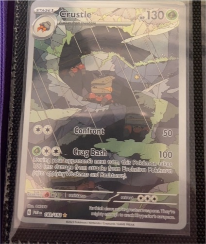 2023 Pokémon #183 Crustle — front