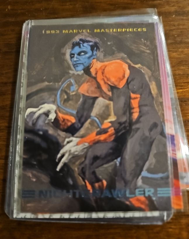 1993 SkyBox Marvel Masterpieces #72 Nightcrawler — front