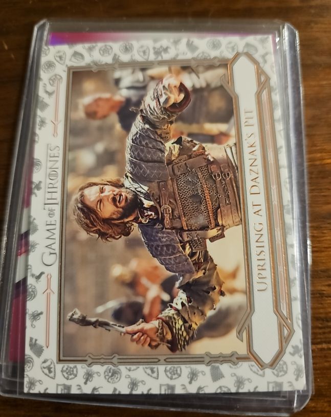 2021 Game Of Thrones Iron Anniversary Series 1 Uprising at Daznaks Pit B11 — front
