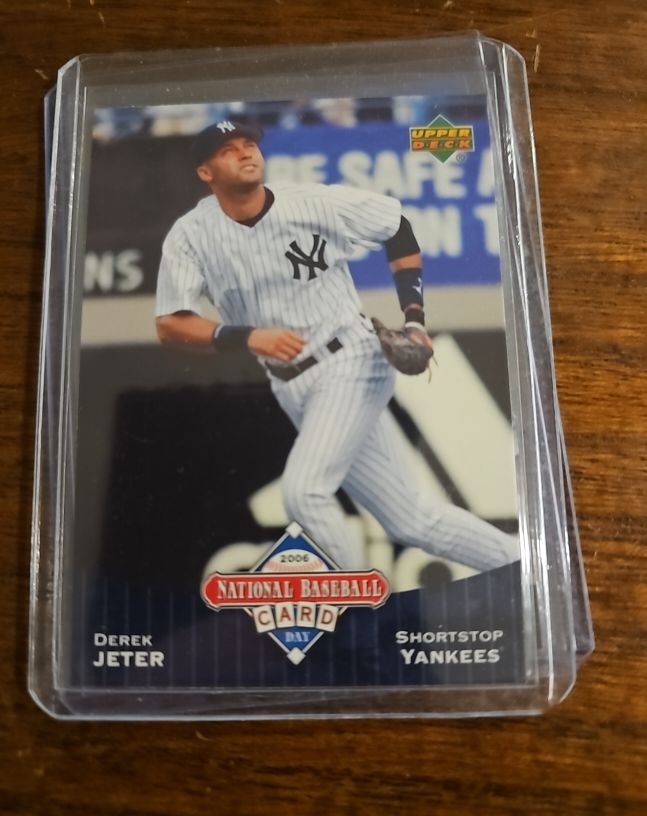 2006 Upper Deck National Baseball Card Day #UD6 Derek Jeter — front