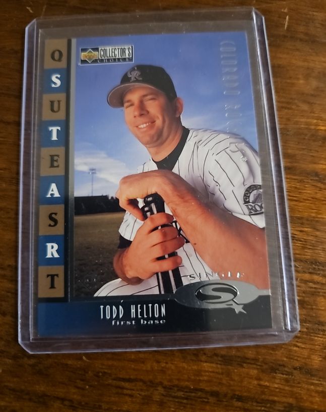 1998 Upper Deck Collector's Choice Starquest #SQ29 Todd Helton — front