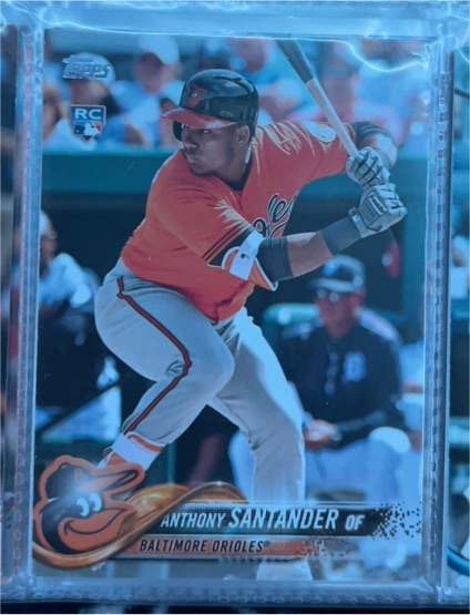 2018 Topps #433 Anthony Santander — front