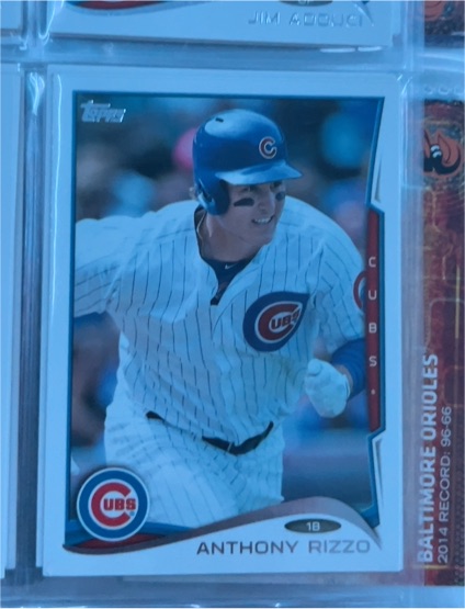 2014 Topps #71 Anthony Rizzo — front