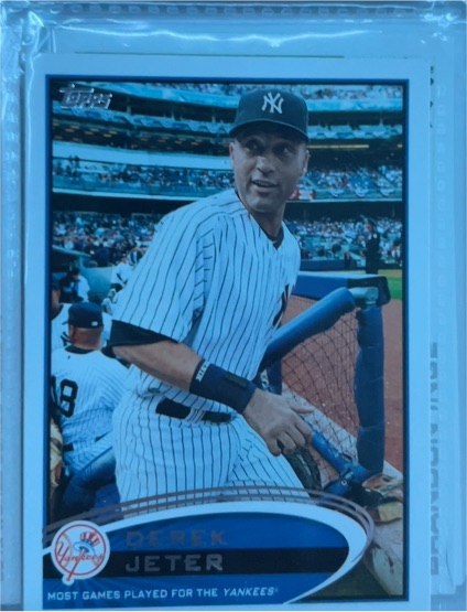 2012 Topps #641 Derek Jeter — front