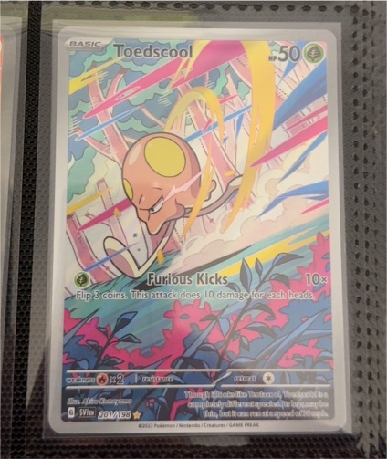 2023 Pokémon Scarlet & Violet #201 Toedscool — front
