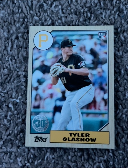 2017 Topps 1987 Topps Baseball 30th Anniversary #87-104 Tyler Glasnow — front