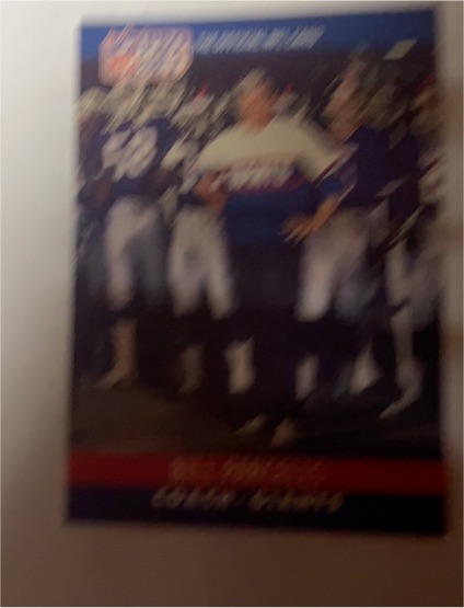 1991 Pro Set #1 Bill Parcells — front