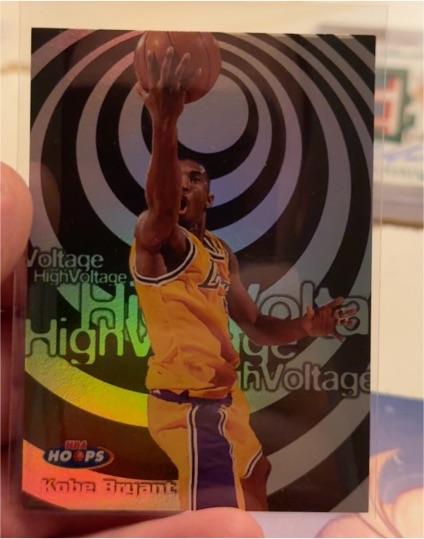 1997-98 Hoops High Voltage #1 Kobe Bryant — front