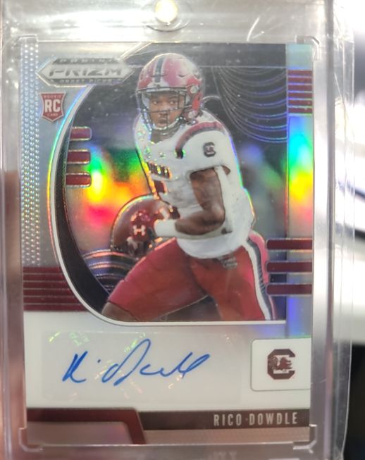 2020 Panini Prizm Draft Picks #196 Rico Dowdle — front