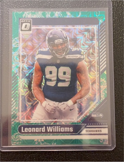 2024 Donruss Optic #182 Leonard Williams — front