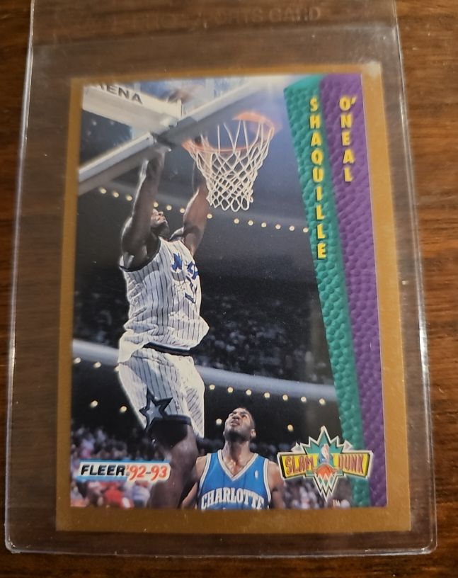 1992-93 Fleer #298 Shaquille O'Neal — front
