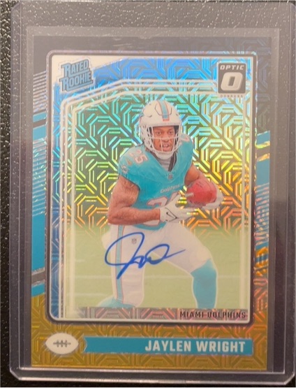 2024 Panini Donruss Optic #249 Jaylen Wright — front
