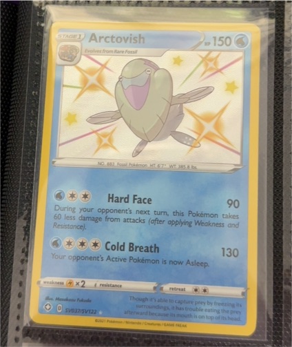 2021 Pokémon Shining Fates #SV037 Arctovish — front