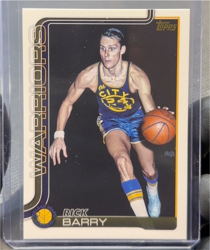 1990 Topps #100 Rick Barry — front
