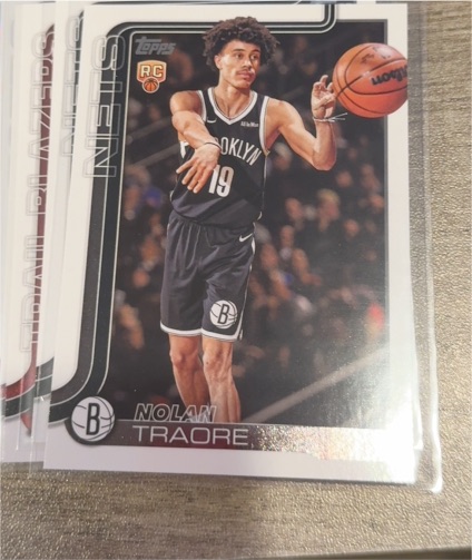 2025-26 Topps Basketball #219 Nolan Traore — front