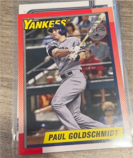 2025 Topps Series 2 - 1990 Topps Baseball #90B2-46 Paul Goldschmidt — front