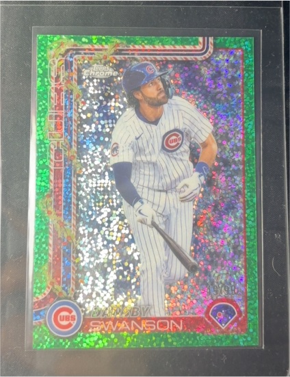 2025 Topps Chrome #215 Dansby Swanson — front