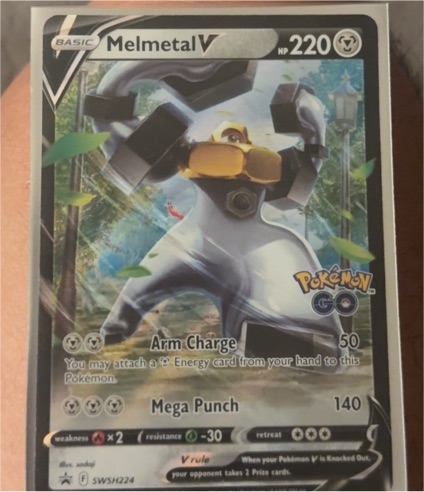 2022 Pokémon TCG SWSH224 Melmetal V — front