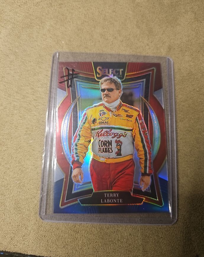 2025 Panini Select Grandstand #12 Terry Labonte — front