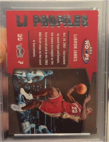 2005-06 Fleer Hoops #LBJ-23 LeBron James LJ Profiles — front