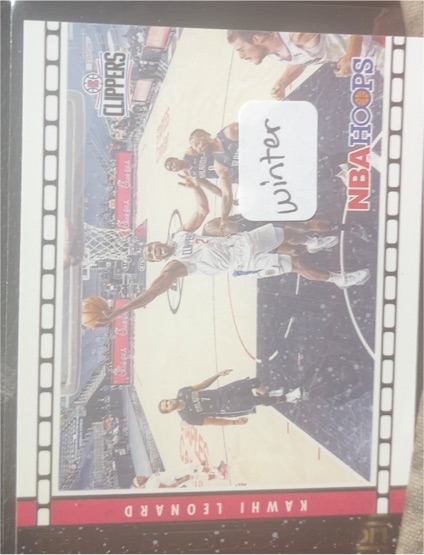 2021-22 Panini NBA Hoops Lights Camera Action #8 Kawhi Leonard — front