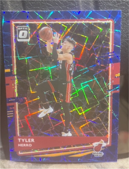 2020-21 Panini Donruss Optic #61 Tyler Herro — front