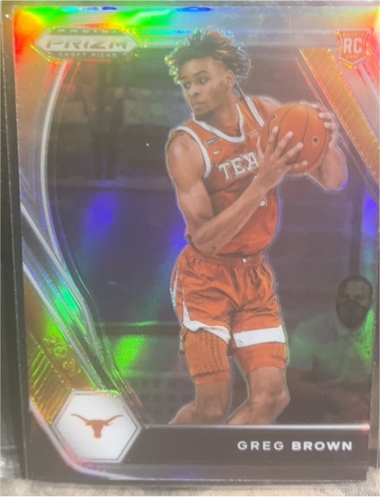 2021 Panini Prizm Draft Picks #27 Greg Brown — front