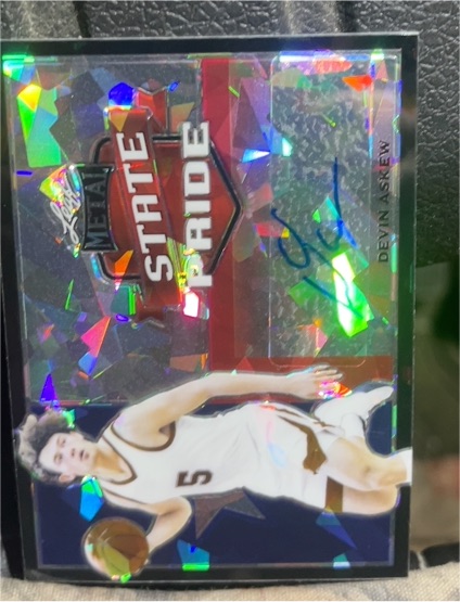 2022 Leaf Metal State Pride #SP-DA1 Devin Asnew — front