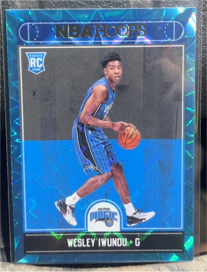 2017-18 Panini NBA Hoops #283 Wesley Iwundu — front