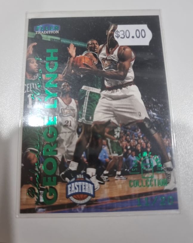 1998 Fleer Tradition #111 George Lynch — front