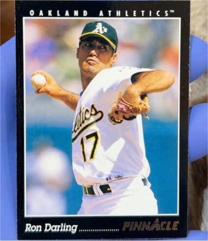 1993 Pinnacle #199 Ron Darling — front