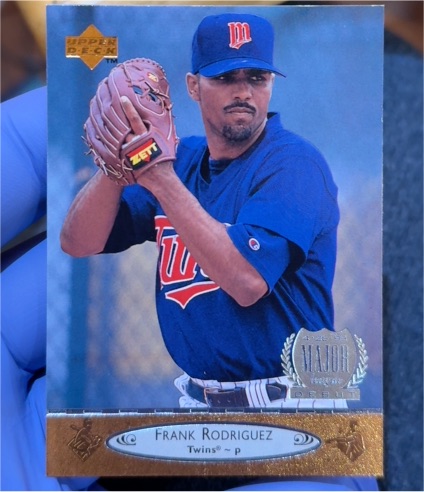 1996 Upper Deck #368 Frank Rodriguez — front