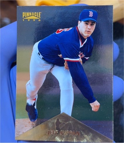 1996 Pinnacle Jeff Suppan — front