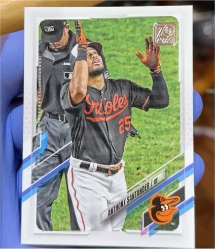 2021 Topps #320 Anthony Santander — front