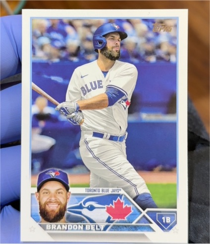 2023 Topps #438 Brandon Belt — front
